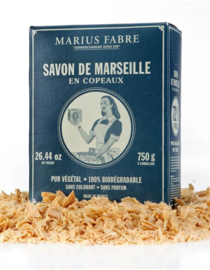 Marius Fabre - Zeepvlokken - Palmolievrij - Baby  Wol Zijde - Marseille 750 Gram.