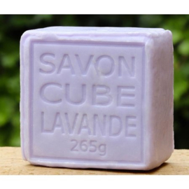 Maitre Savonitto - Blok - Lavendel - Zeep - Marseille - Geur - Lila - 265 gram.