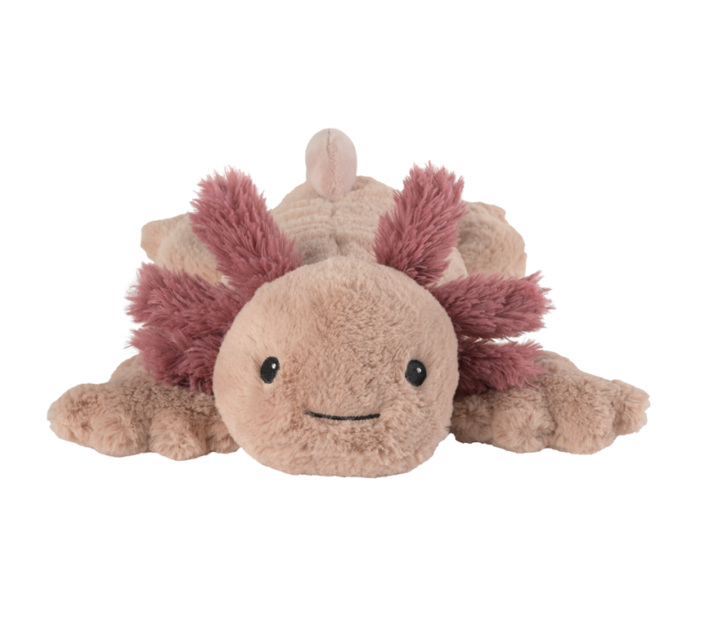 Warmies - Knuffel Axolotl Magnetronknuffel  Lavendel geur