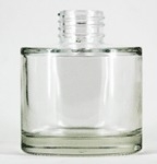 Glazen flesje (diffuser) Rond  100 ml.