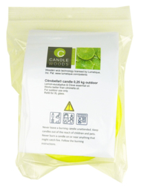 Citrobella® Citronella kaars (na)vulling outdoor 250 g voor XL Glas