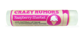 Crazy Rumors - Lip - Balm -  Raspberry - Sherbet 100% Natuurlijk - Vegan - Lippen