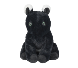 Warmies - Knuffel Tapir Zwart met Wit Magnetronknuffel  Lavendel geur