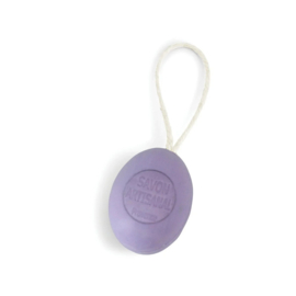 Maitre Savonitto - Zeep aan koord Ovaal Scrub Lavendel Geur - 200 gram