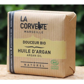 La Corvette -Argan - Olie - Marseille - Zeep - Biologisch - 100% Natuurlijk - 100 gram