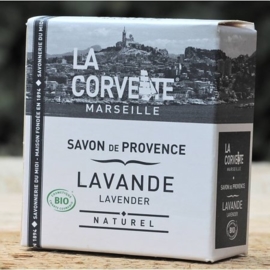La Corvette - Biologische zeep  Lavendel  Geur - 100% Natuurlijk - 100 gram.