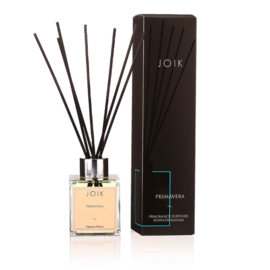 Joik - Fragrance diffuser Primavera zwarte geurstokjes 100 ml.