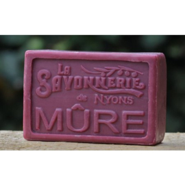 La Savonnerie de Nyons - Marseille - Zeep - 100% Natuurlijk - Bramen - Mure - Geur - 100 gram.