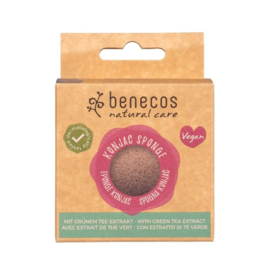 Benecos - Konjac Spons  - Green Tea - Groene Thee - 100% Natuurlijk