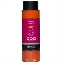 GOA  - Geurolie Ambre Safran voor Geurbrander - Huisparfum - 250 ml.