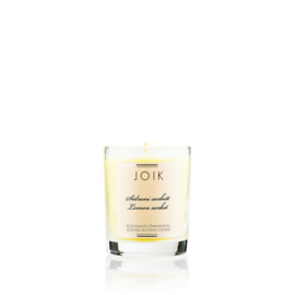 Joik - Geurkaars - Soywax  Lemon Sorbet   Frisse Citroen  Geur - 145 gram.