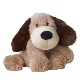 01100 Warmies warmteknuffel Hond Gary donkerbruin (magnetronknuffel)