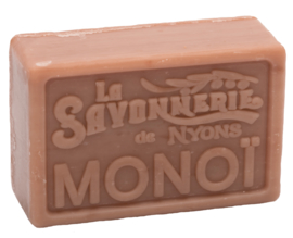La Savonnerie de Nyons - Marseille  Zeep  Monoi  Tiarebloem  Kokosolie  Geur - 100 gram.