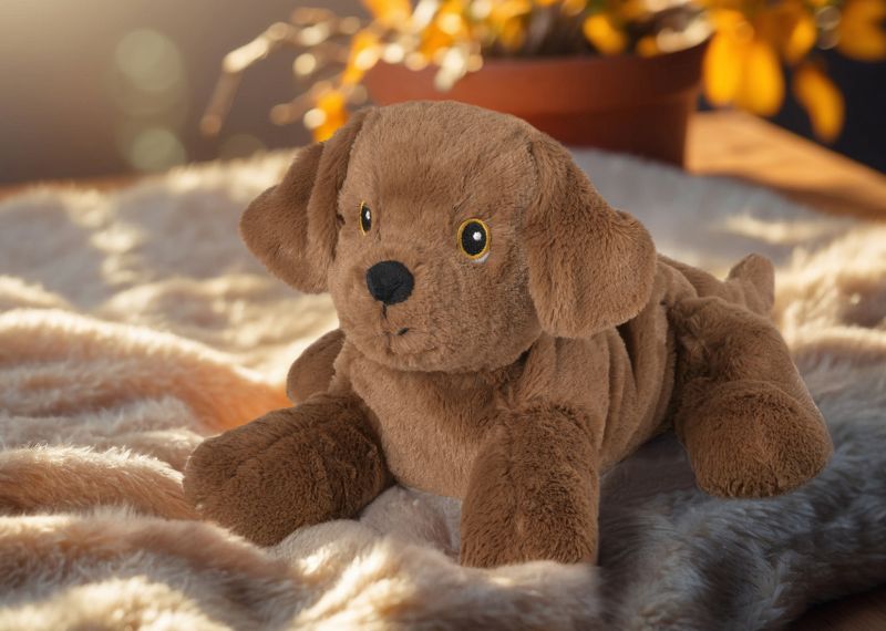Warmies - Knuffel Labrador Puppy Magnetronknuffel  Lavendel geur