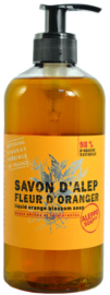 Aleppo Soap Co - Aleppo zeep sinaasappelbloesem (fleur d'oranger)  500 ml.