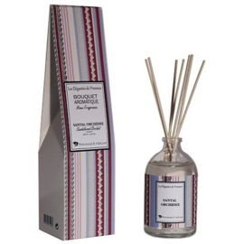 Provence & Nature - Santal Orchidee -  Geurstokjes - Huisparfum - Diffuser - 100 ml.