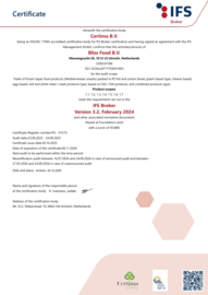 IFS Broker Zertifikat