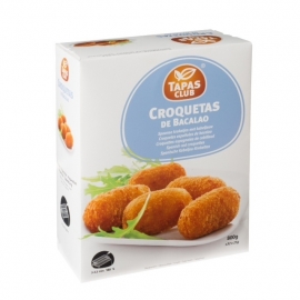 TAPAS CLUB CROQUETAS DE BACALAO 25G - 6 x ca. 32St