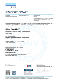 IFS Broker certificat