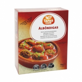 TAPAS CLUB ALBÓNDIGAS BOULETTES DE VIANDE DE BOEUF 15g - 6 x env. 47p