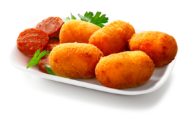 TAPAS CLUB CROQUETAS DE CHORIZO 25g - 6 x approx. 32p