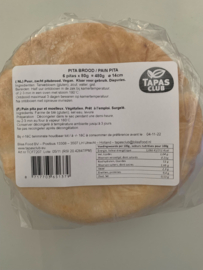 TAPAS CLUB PITA RUSTICA 14cm 12x4x110g