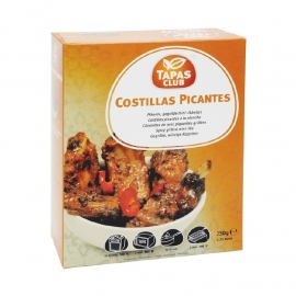 TAPAS CLUB COSTILLAS PICANTES - 6 x ca. 22St