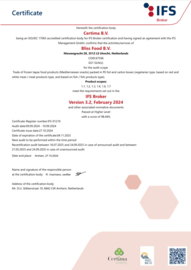 IFS Broker certificering