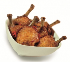 TAPAS CLUB FRANGO PIRI PIRI CHICKEN WINGS - 6 x approx. 25p