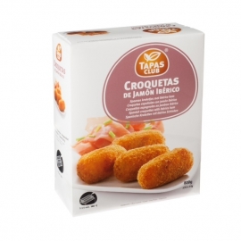 TAPAS CLUB CROQUETAS DE JAMÓN IBÉRICO 25g - 6 x approx. 32p