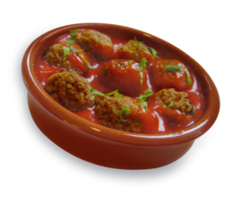 TAPAS CLUB ALBÓNDIGAS MEATBALLS BEEF 15g - 6 x approx. 47p