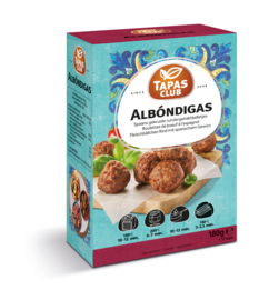 TAPAS CLUB ALBÓNDIGAS 180g ca. 12st