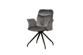 ROTA SWIVEL ARMCHAIR - LUSH 812-229 GREY