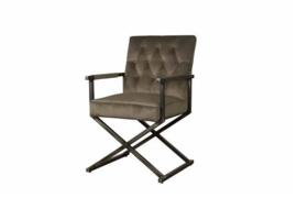 OLDHAM ARMCHAIR - FABRIC GENOVA DONKER BEIGE 100