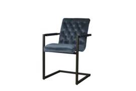 YORK ARMCHAIR - FABRIC GENOVA BLAUW 600