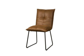 SEDA SIDECHAIR - FABRIC CHEROKEE 8 COGNAC