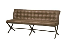 BARCELONA BENCH 185 - FABRIC CHEROKEE 9 BROWN