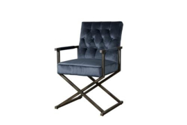 OLDHAM ARMCHAIR - FABRIC GENOVA BLAUW 600