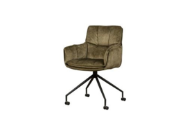 SARONNO ARMCHAIR - FABRIC GREEN YC1939-16