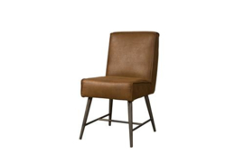 BELMONTE SIDECHAIR - FABRIC CHEROKEE 8 COGNAC