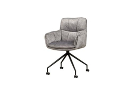 SARONNO ARMCHAIR - FABRIC LIGHT GREY YC1939-12