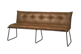 SEDA BENCH 155 - FABRIC CHEROKEE 8 COGNAC