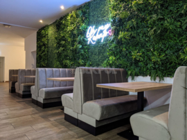 Horeca treinbank American effen