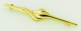 Gouden broche model KNOOP
