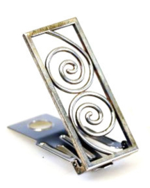 Zilveren broche "Inner Circle Clip" design Ans Markus