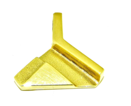 gouden hanger "driehoek"