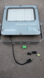 Kantelbare Gegalvaniseerde zware stalen mast & led schijnwerper 120 watt