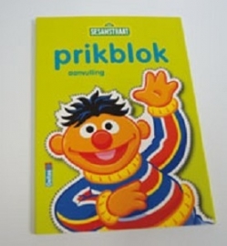 Sesamstraat prikblok Ernie, aanvulling [B0181]