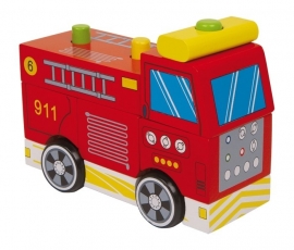 Brandweer-vrachtauto {L6146/1/4}