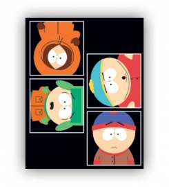 South Park Schrift A5 lijn, set van 3 assorti 13-14  *3/3*